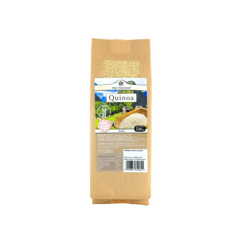 Pięć Przemian Quinoa Bio 500 g Pięć Przemian Quinoa Bio 500 g