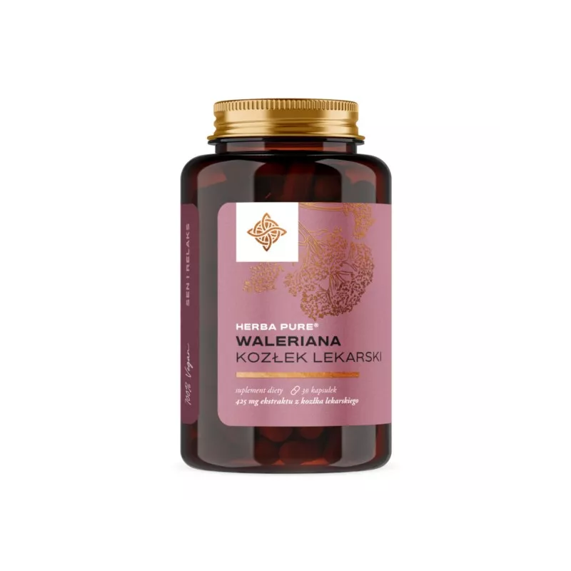 Herba Pure Waleriana Kozłek Lekarski 30 k Herba Pure Waleriana Kozłek Lekarski 30 k