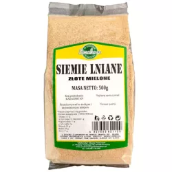 Smakosz Siemię Lniane Złote Mielone 500g