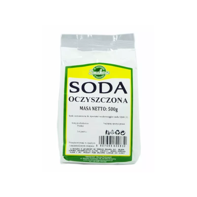 Smakosz Soda Oczyszczona 500g Smakosz Soda Oczyszczona 500g