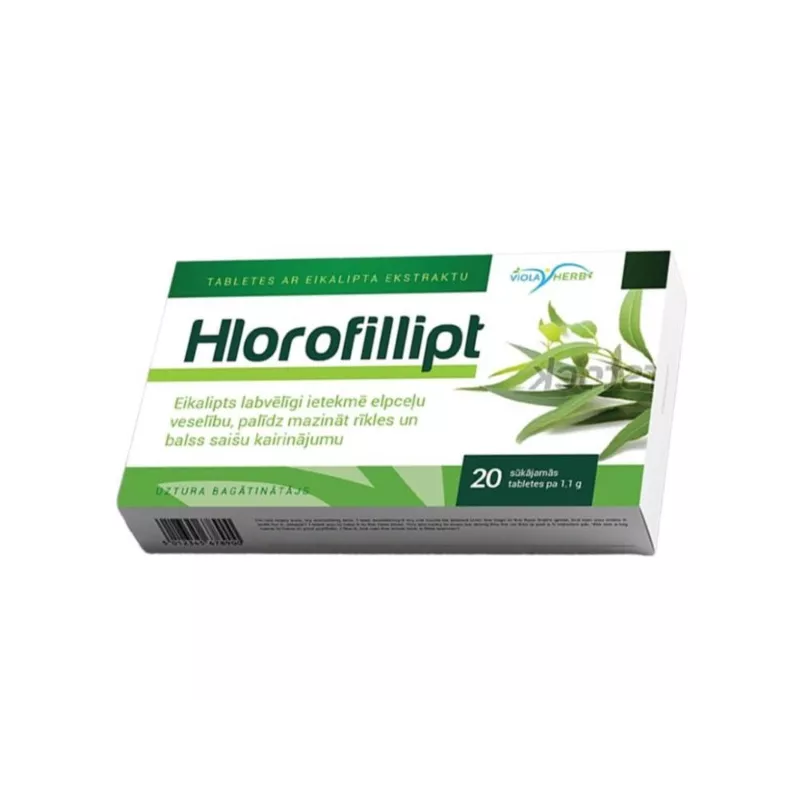 Chlorofilipt tabletki 20 szt. do ssania