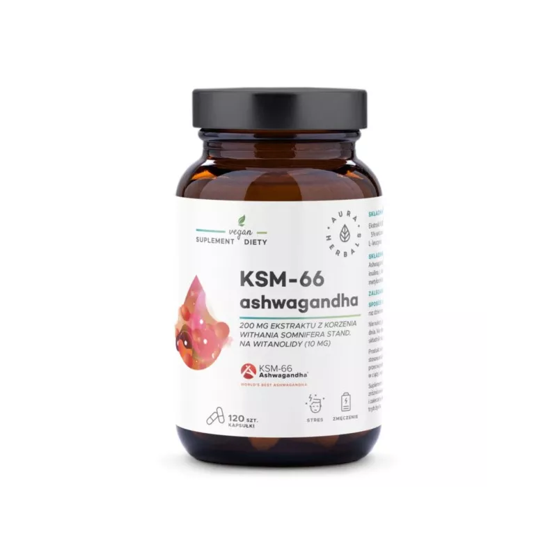 Aura Herbals Ashwagandha KSM-66 120 k