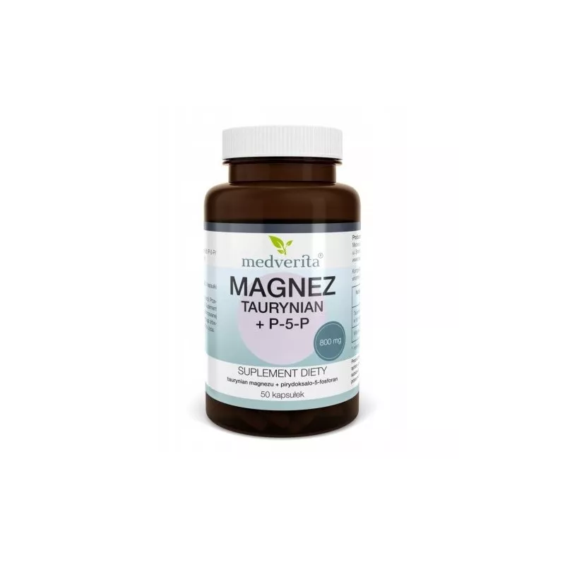 Medverita Magnez Taurynian + P-5- P 50 K Medverita Magnez Taurynian + P-5- P 50 K