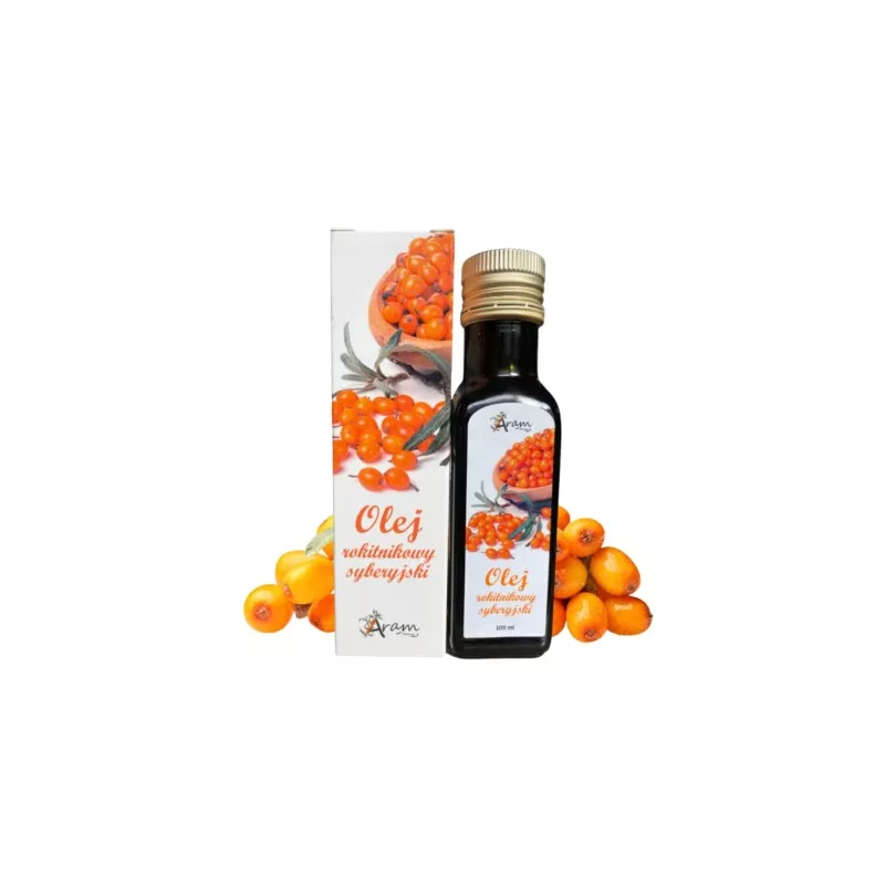 Aram natura Olej Rokitnikowy Syberyjski 100 ml Aram natura Olej Rokitnikowy Syberyjski 100 ml