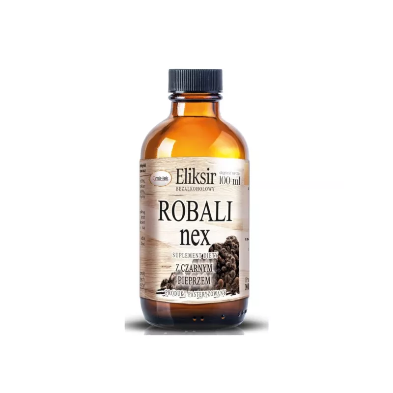 Mirlek Eliksir ROBALInex bezalkoholowy 100 ml Mirlek Eliksir ROBALInex bezalkoholowy 100 ml