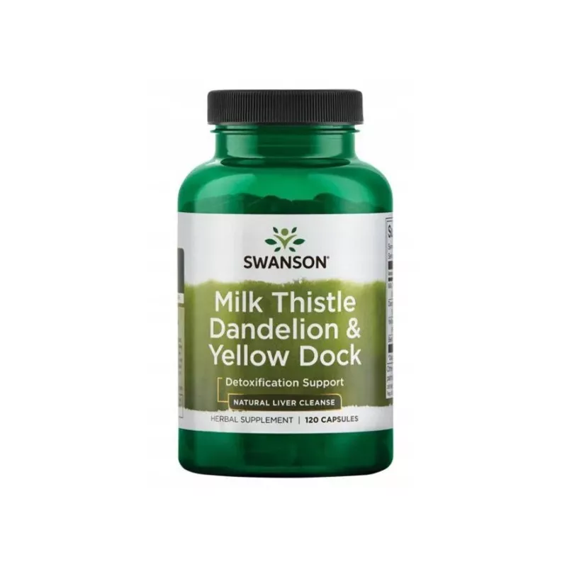 Swanson Milk Thistle Dandelion & Yellow Dock 120 g Swanson Milk Thistle Dandelion & Yellow Dock 120 g