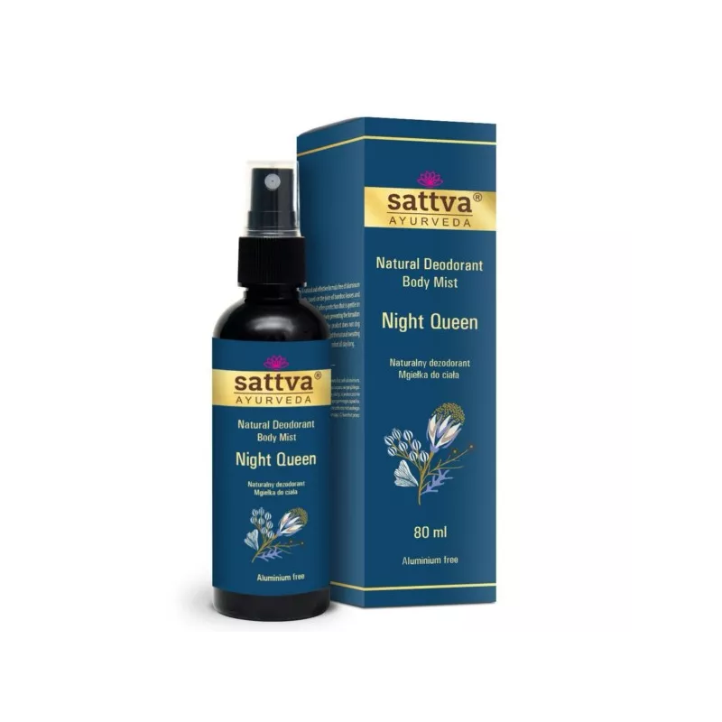 Sattva Naturalny Dezodorant Night Queen 80 ml Sattva Naturalny Dezodorant Night Queen 80 ml