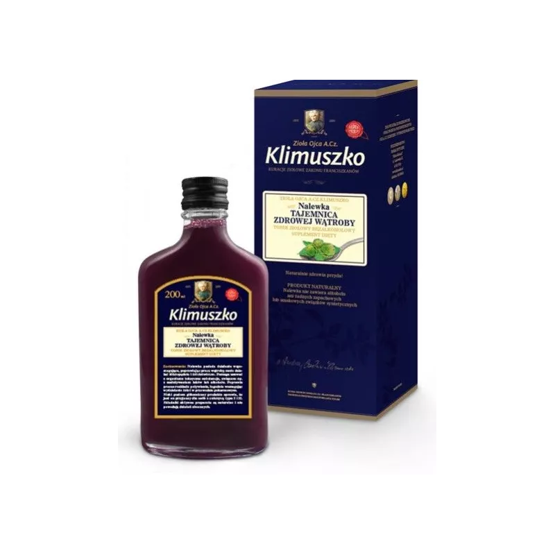 ZOK NALEWKA WSPIERAJĄCA PR. PRACĘ WĄTROBY 200ML