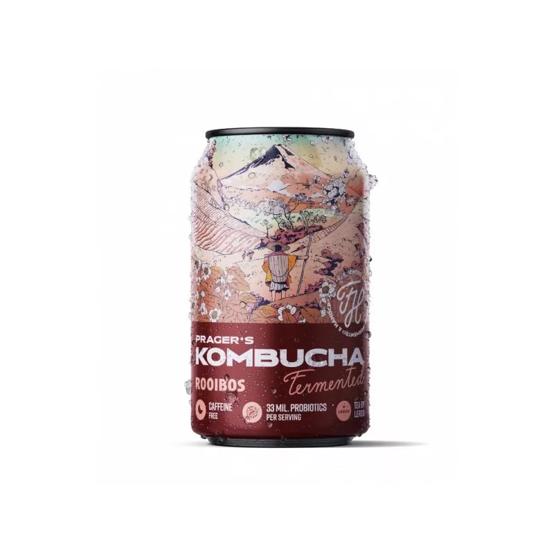 Premium Rosa Kombucha Rooibos 330 ml