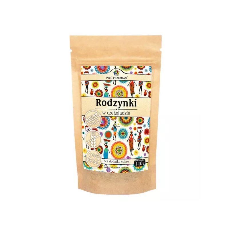 Pięć Przemian Rodzynki w czekoladzie 140 g
