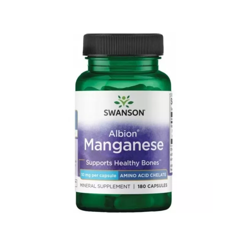 Swanson Albion Chelat Manganu 10 Mg 180 K Swanson Albion Chelat Manganu 10 Mg 180 K