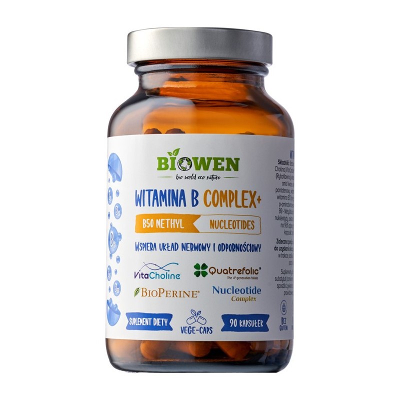 Biowen Witamina B Complex 90 k Biowen Witamina B Complex 90 k
