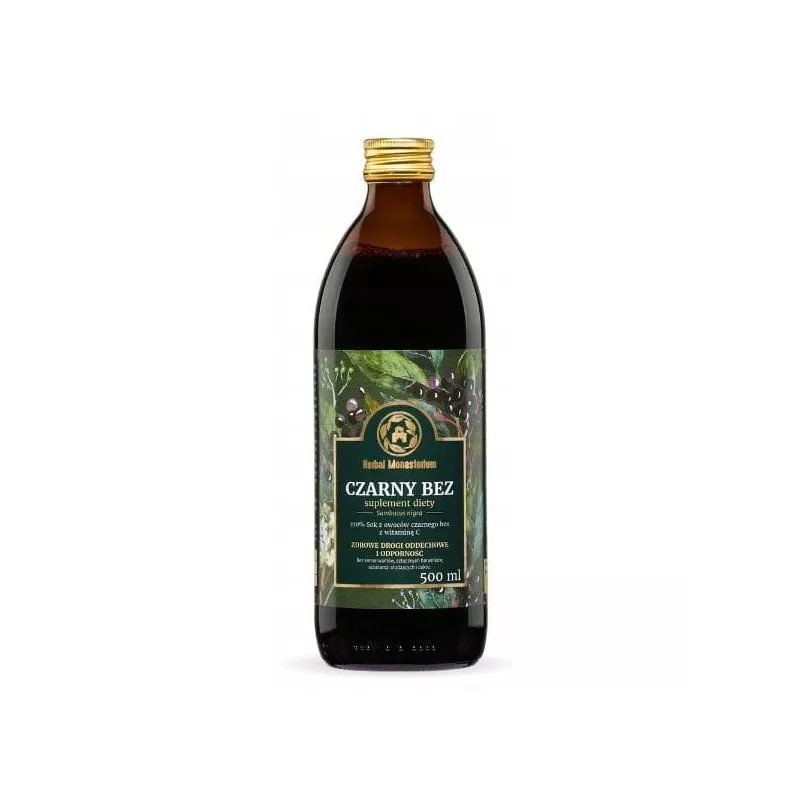 Herbal Monasterium Czarny Bez Sok 500 ml