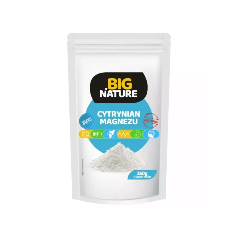Big Nature Cytrynian Magnezu 250 g Big Nature Cytrynian Magnezu 250 g