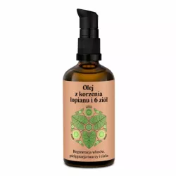 Nami Olej Z Korzenia Łopianu Z Ziołami 100 Ml Nami Olej Z Korzenia Łopianu Z Ziołami 100 Ml