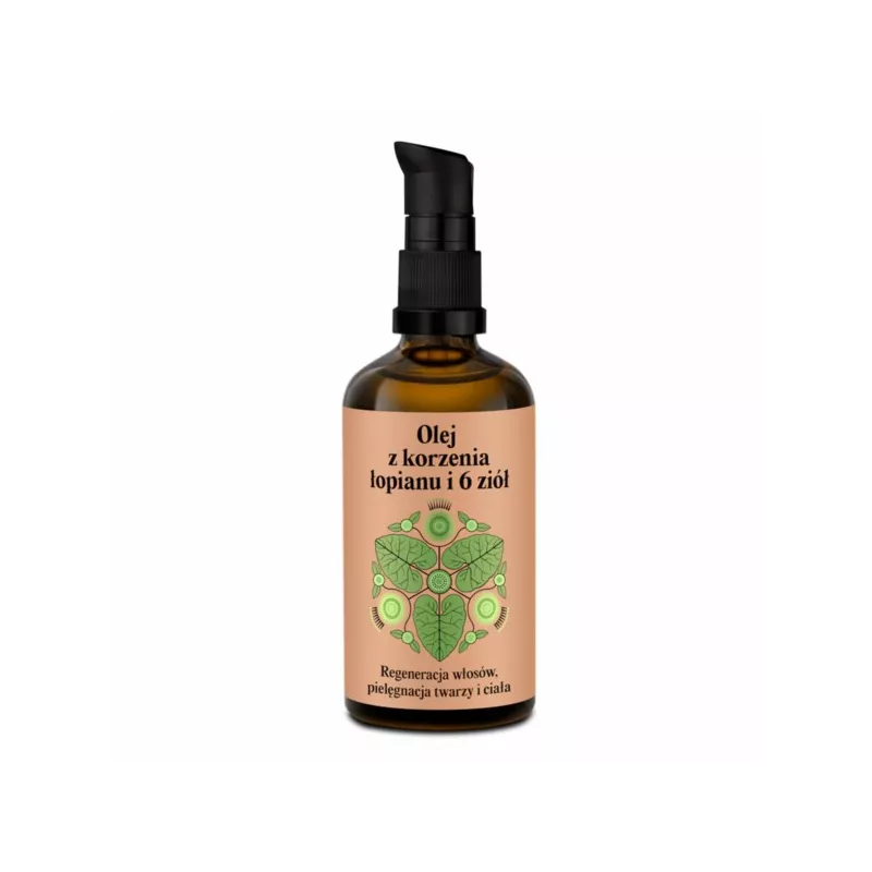 Nami Olej Z Korzenia Łopianu Z Ziołami 100 Ml Nami Olej Z Korzenia Łopianu Z Ziołami 100 Ml