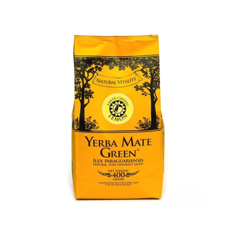 Oranżada Yerba Mate Green Lemon 400G Oranżada Yerba Mate Green Lemon 400G