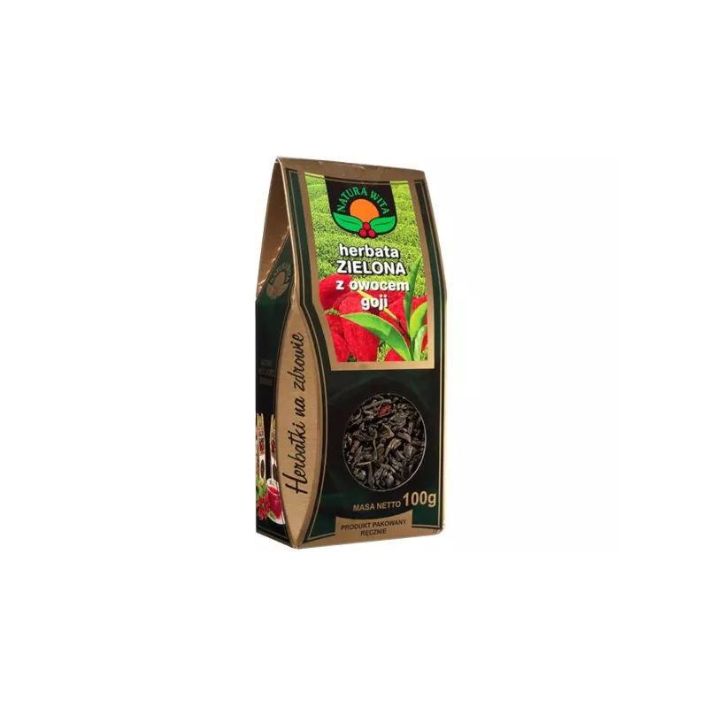 NW HERBATA ZIELONA Z OWOCEM GOJI 100G