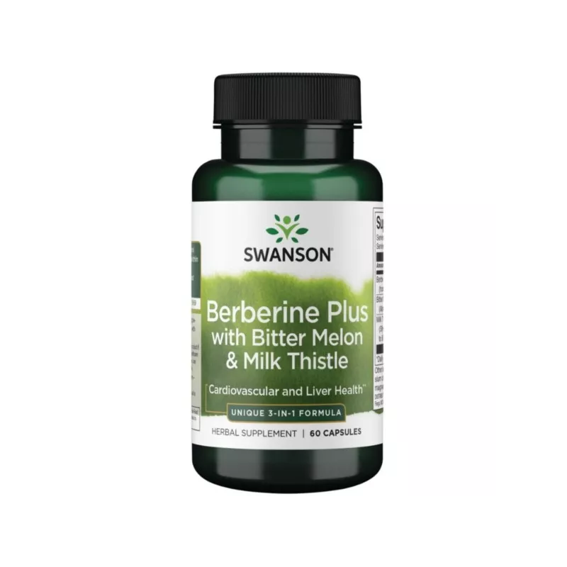 Swanson Berberine Plus Bitter Melon Milk Thistle