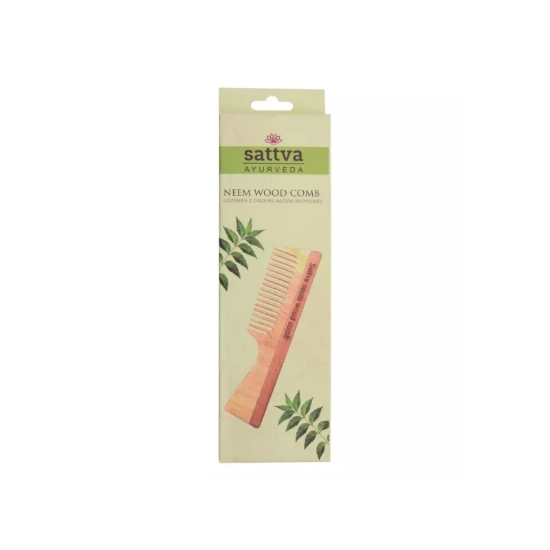Sattva Neem grzebień SINGLE 19CM