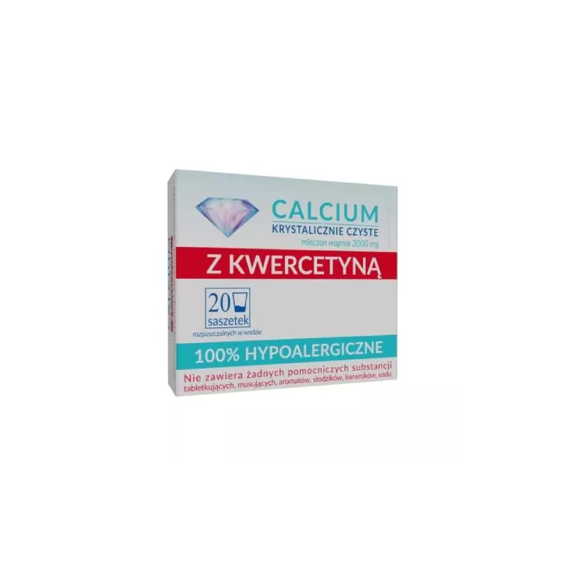 Uniphar Calcium z Kwercetyną 20 aszetek