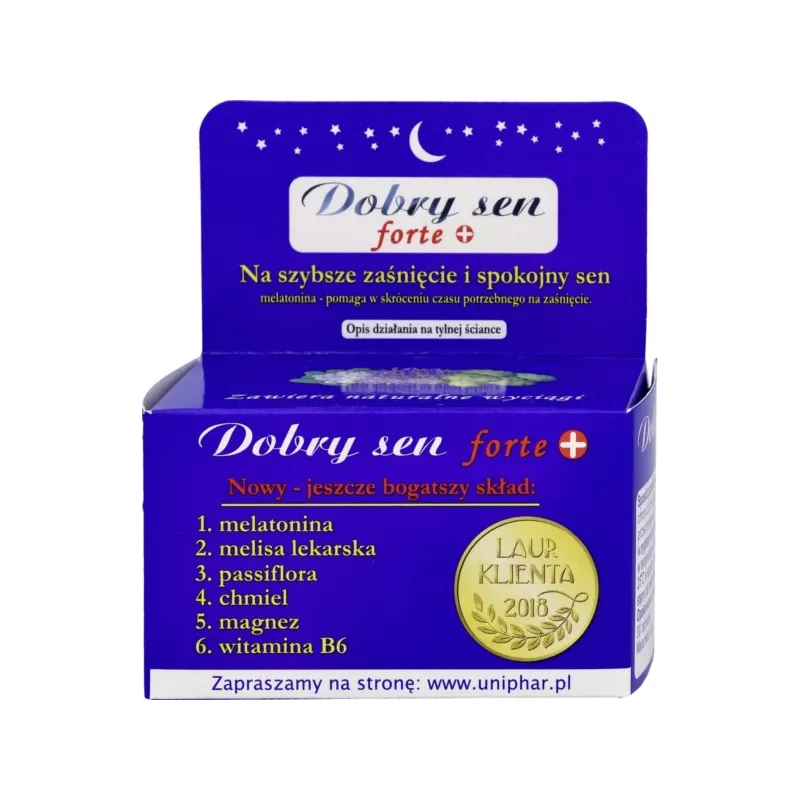 Uniphar Dobry Sen Forte 30 tab Uniphar Dobry Sen Forte 30 tab