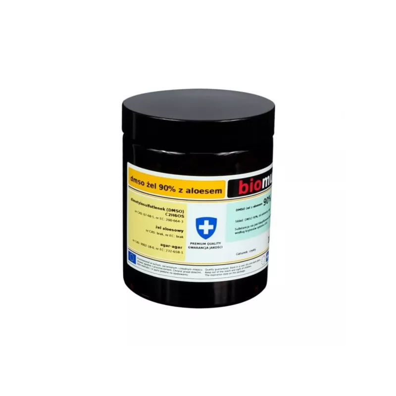 Biomus DMSO żel 90% z aloesem 180 ml Biomus DMSO żel 90% z aloesem 180 ml
