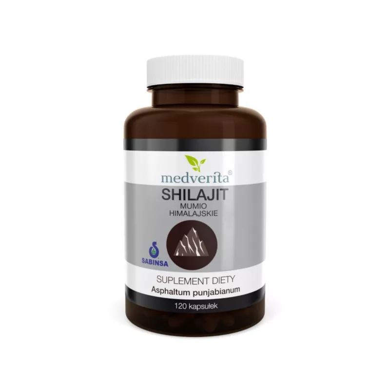 Medverita Shilajit 120 kapsułek mumio