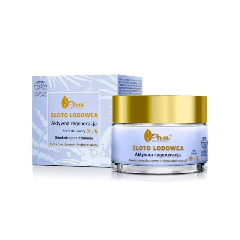 AVA Złoto Lodowca Krem Aktywna Regeneracja 50 ml AVA Złoto Lodowca Krem Aktywna Regeneracja 50 ml