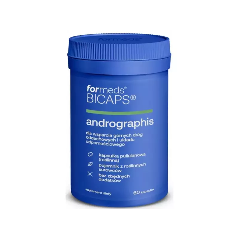 Formeds Bicaps Andrographis 60 K odporność Formeds Bicaps Andrographis 60 K odporność