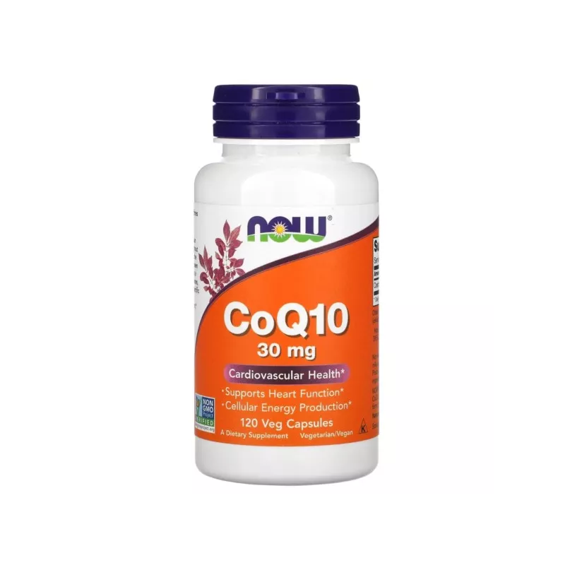 Now Foods Koenzym Q10 30 Mg 60 K Now Foods Koenzym Q10 30 Mg 60 K