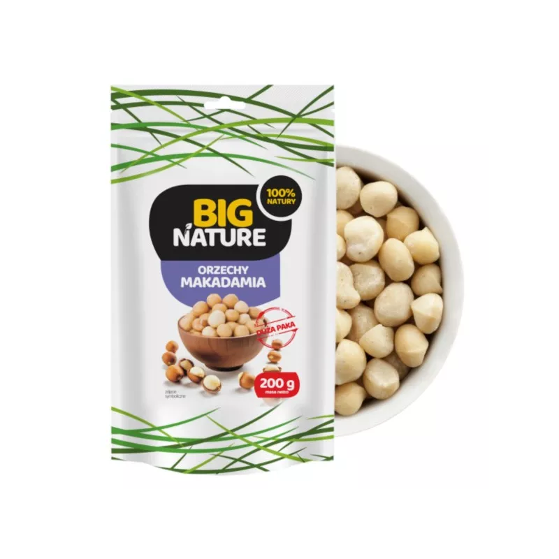 Big Nature Orzechy Macadamia 200 g