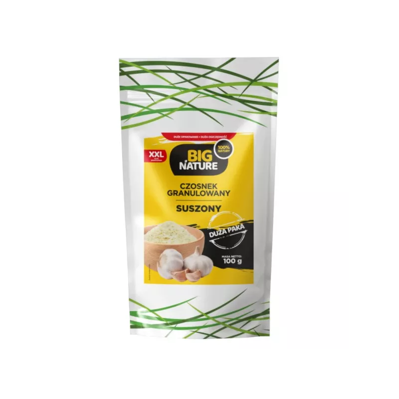 Big Nature Czosnek Granulowany 100 g Big Nature Czosnek Granulowany 100 g