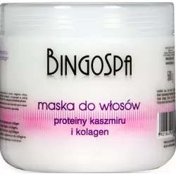 BINGO MASKA WŁOSY KASZMIR PROTEINY 500g BINGO MASKA WŁOSY KASZMIR PROTEINY 500g