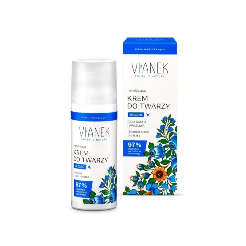 Vianek Nawilżający Krem do twarzy dzień 50 ml