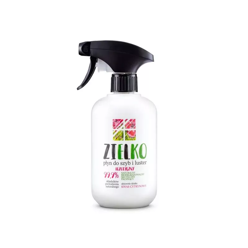 Zielko Płyn do szyb i luster 500 ml Zielko Płyn do szyb i luster 500 ml
