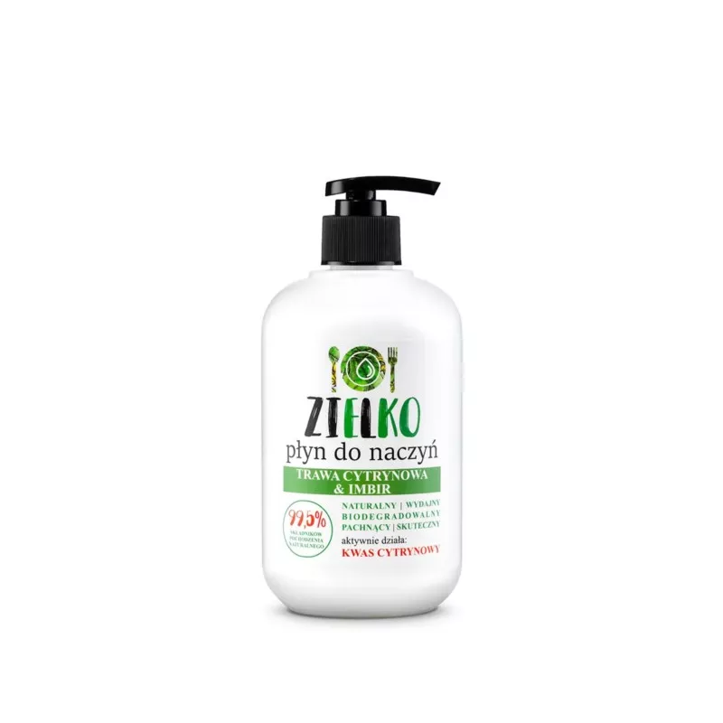 Zielko Płyn do Naczyń Trawa Cytrynowa 500 ml