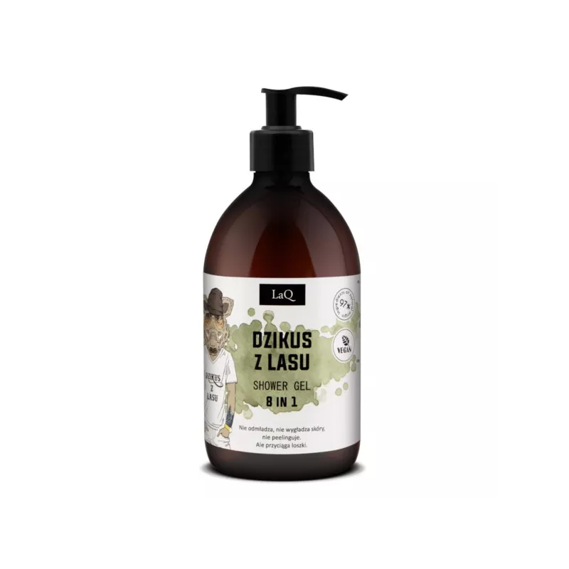 LAQ Ekstremalnie Dziki żel 8 w 1 dla facetów 500ml