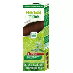 Herbal Time Naturalna Henna KASZTAN 75 ml Herbal Time Naturalna Henna KASZTAN 75 ml