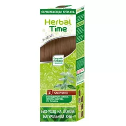 Herbal Time Naturalna Henna CAPPUCCINO 75 ml Herbal Time Naturalna Henna CAPPUCCINO 75 ml