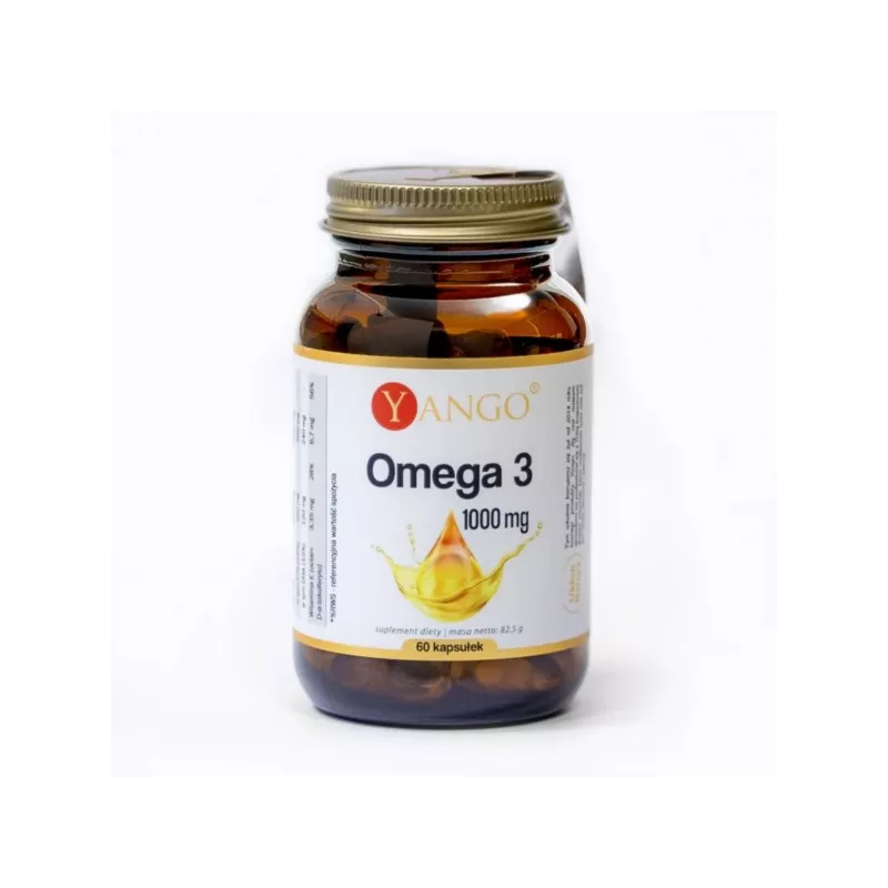 Yango Omega 3 Kwasy Tłuszczowe 60 K