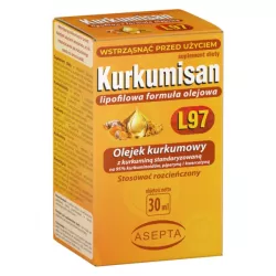 Asepta Kurkumisan L97 30 ml olej kurkumowy Asepta Kurkumisan L97 30 ml olej kurkumowy