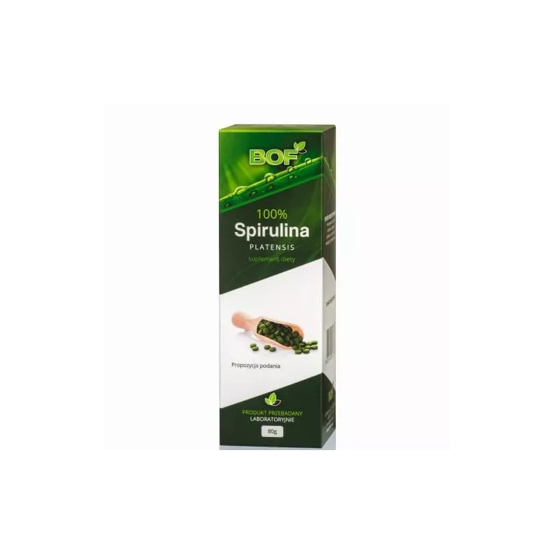BIO ORGANIC FOOD 100% Spirulina Platensis 80 g BIO ORGANIC FOOD 100% Spirulina Platensis 80 g