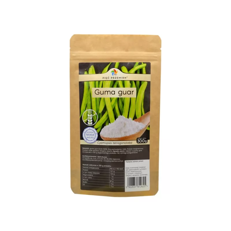 Pięć Przemian Guma Guar 300 g Pięć Przemian Guma Guar 300 g
