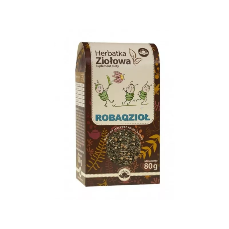 Natura Wita Herbatka Ziołowa ROBAQZIOŁ 80 G