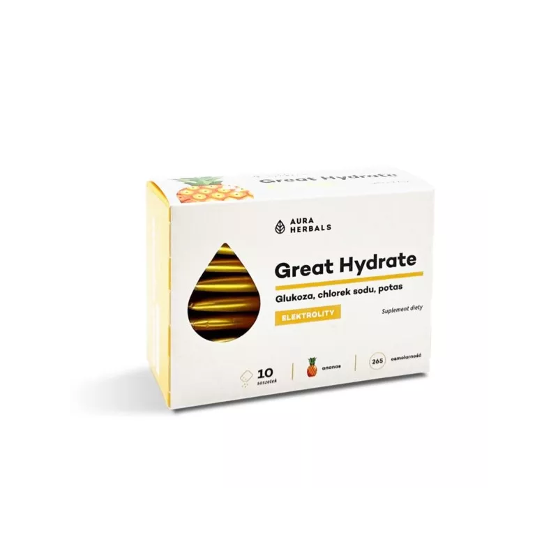 Aura Herbals Great Hydrate Elektrolity ananas Aura Herbals Great Hydrate Elektrolity ananas