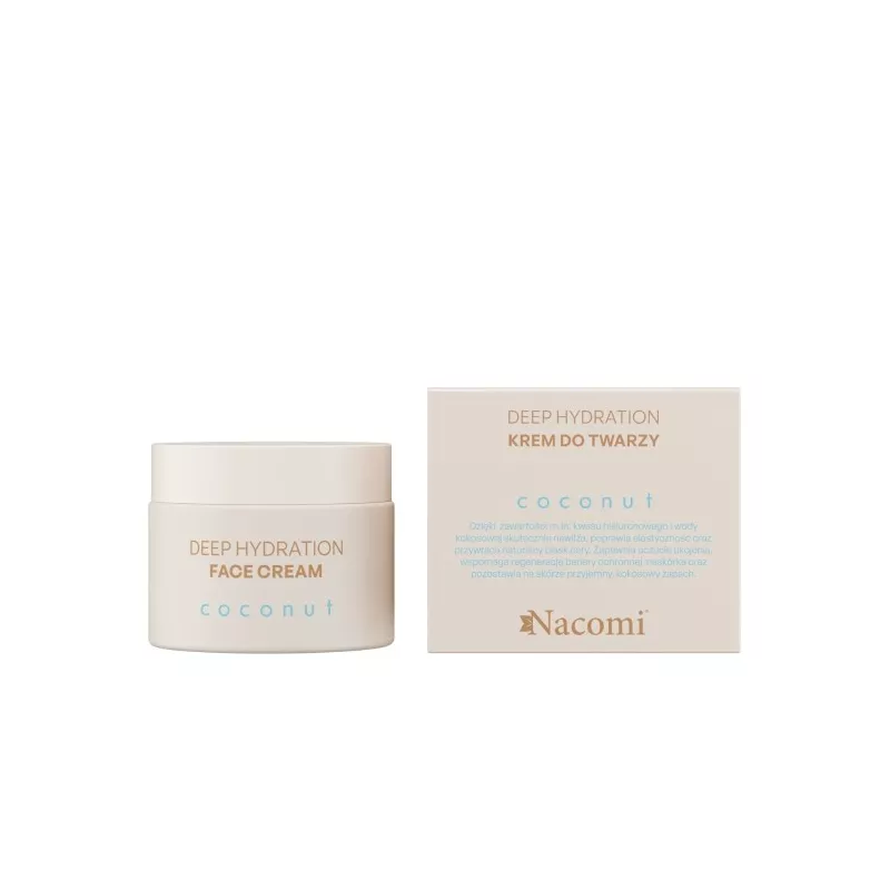 Nacomi Krem do twarzy Coconut 40 ml Nacomi Krem do twarzy Coconut 40 ml