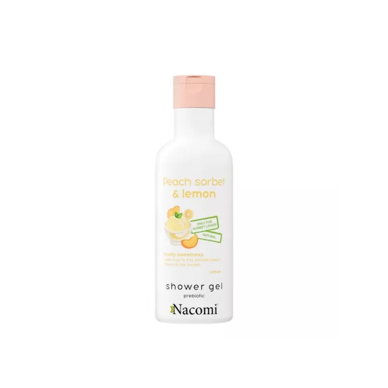 Nacomi Żel Pod Prysznic Brzoskwinia Cytryna 300 Ml