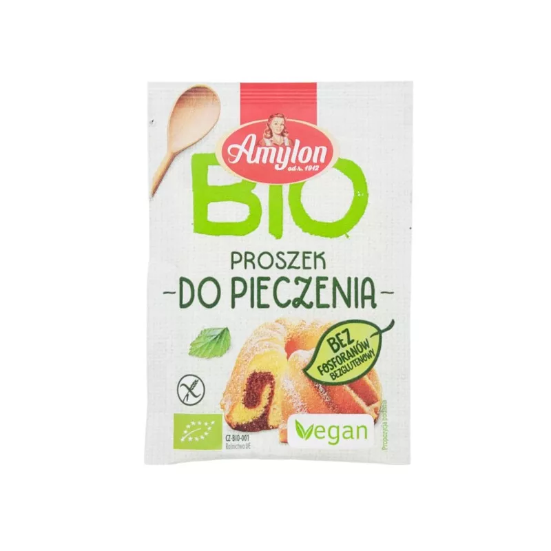 AMYLON Proszek Do Pieczenia Bezglutenowy BIO 12 g