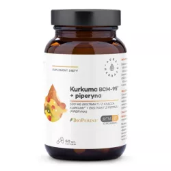 Aura Herbals Kurkuma BCM-95 + piperyna 60 szt